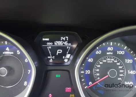 2013 Hyundai Elantra Gls из США, поврежденный, VIN 5NPDH4AE9DH435135